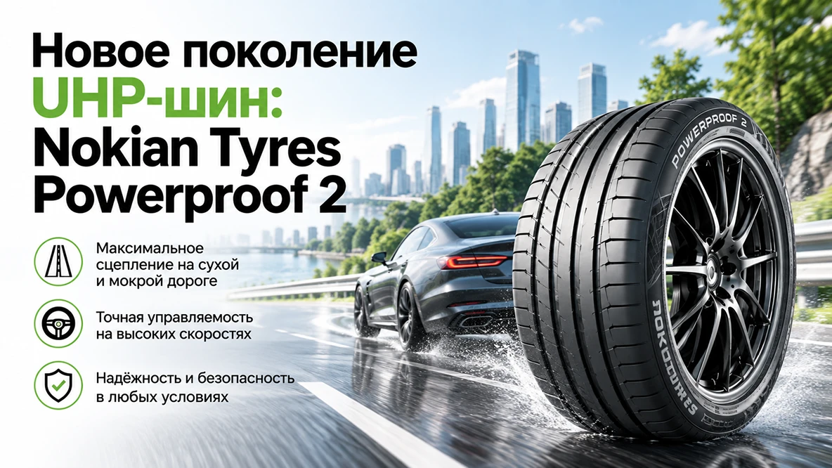 Новое поколение UHP-шин: Nokian Tyres Powerproof 2