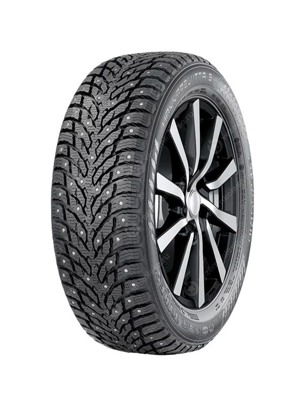 Зимние шипованные шины Nokian Tyres Hakkapeliitta 9 225/55 R17 на SAAB 9-5