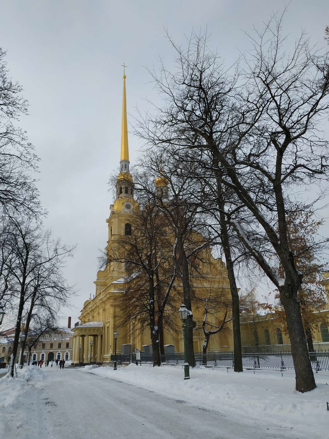 Петропавловская крепость.