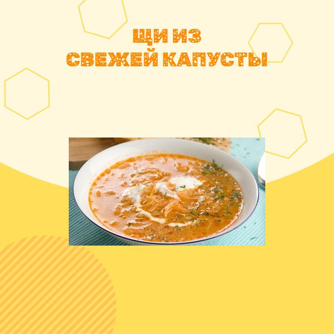 Щи из свежей капусты