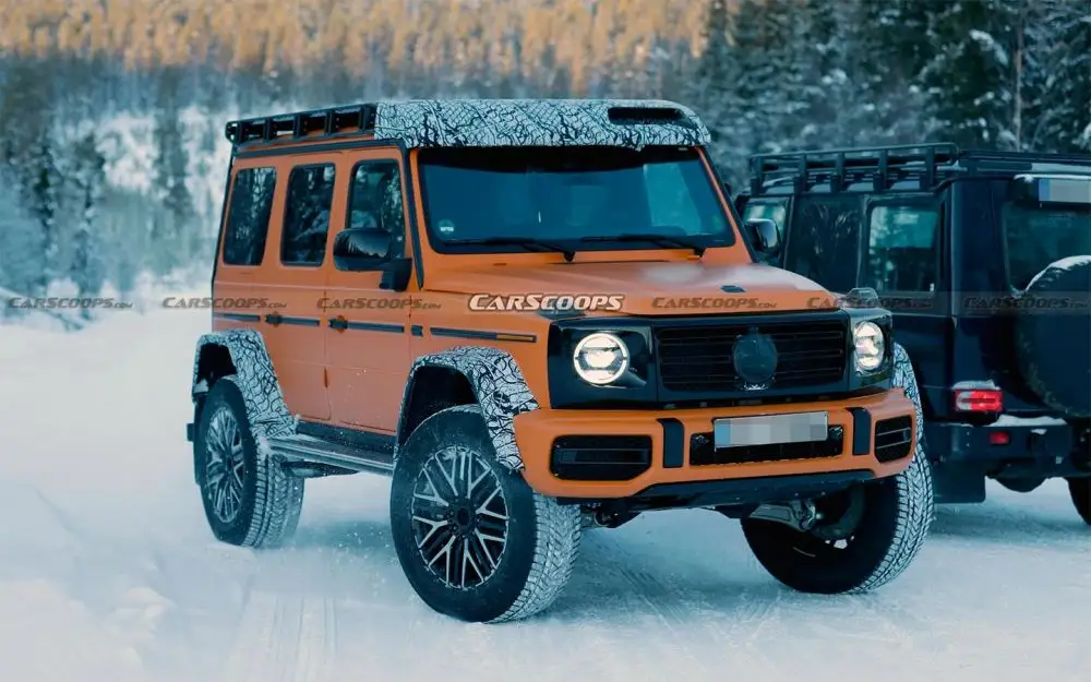 Новый 585-сильный Mercedes G-Class: Невероятный клиренс и мощь!