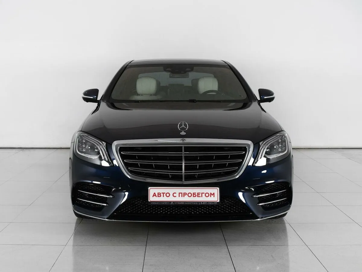 Mercedes-Benz S-Класс VI (W222, C217) Рестайлинг · S 400d 4MATIC — фото 2
