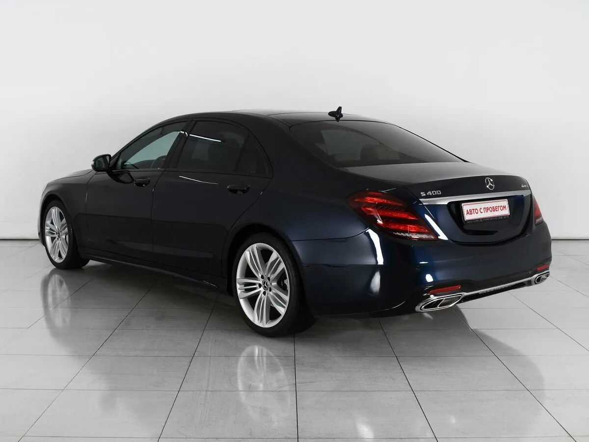 Mercedes-Benz S-Класс VI (W222, C217) Рестайлинг · S 400d 4MATIC — фото 3