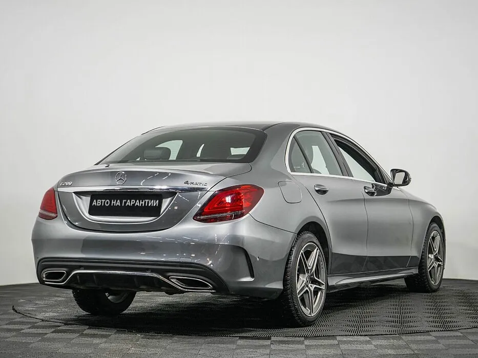 Mercedes-Benz C-Класс IV (W205) Рестайлинг · C 200 4MATIC Premium — фото 3