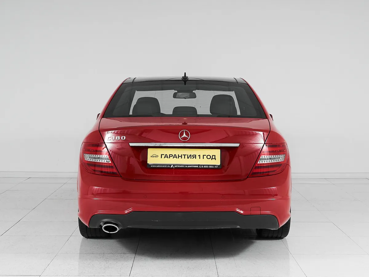 Mercedes-Benz C-Класс III (W204) Рестайлинг · C 180 — фото 5