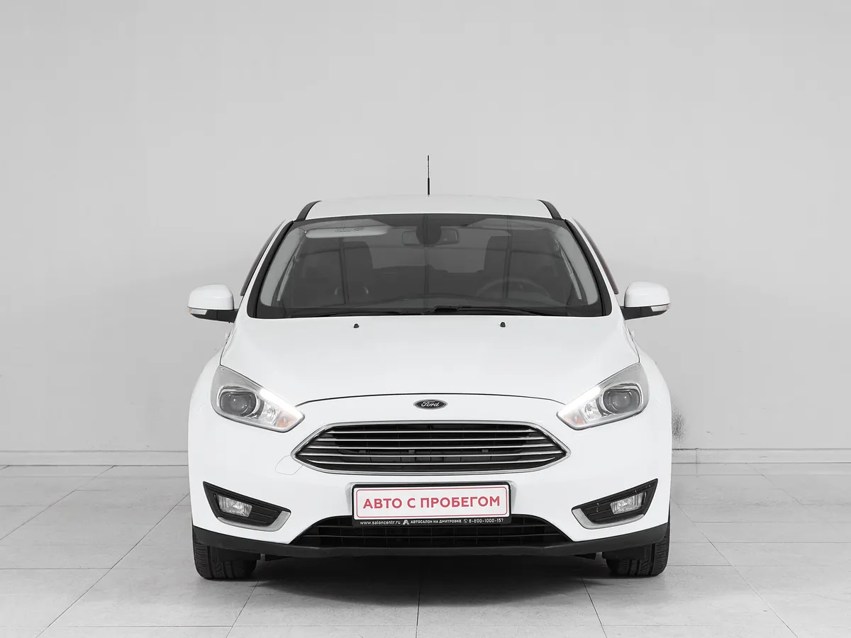 Ford Focus III Рестайлинг · White and Black — фото 2