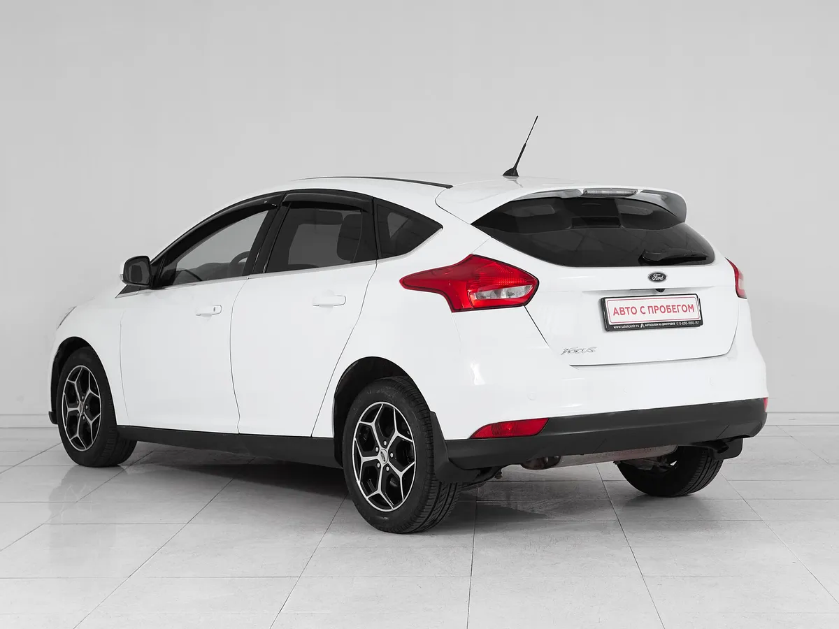 Ford Focus III Рестайлинг · White and Black — фото 4