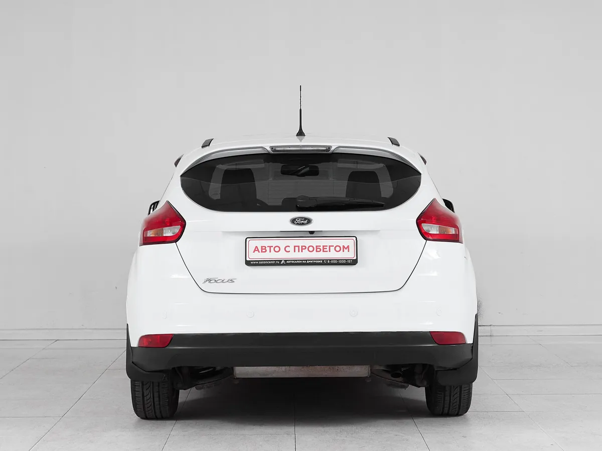 Ford Focus III Рестайлинг · White and Black — фото 5
