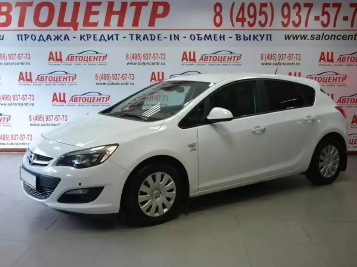 Opel Astra J Рестайлинг · Cosmo