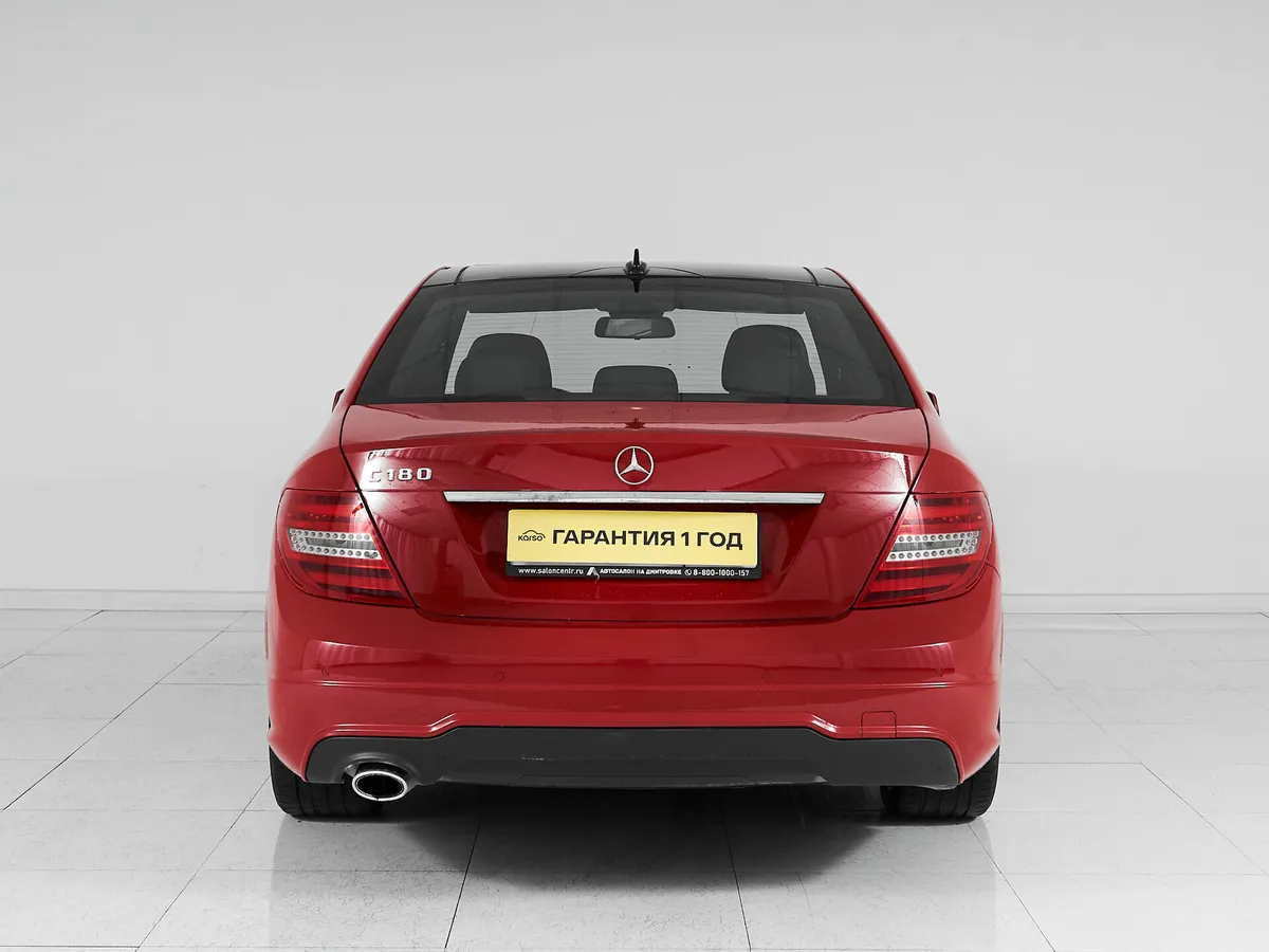 Mercedes-Benz C-Класс III (W204) Рестайлинг · C 180 — фото 5