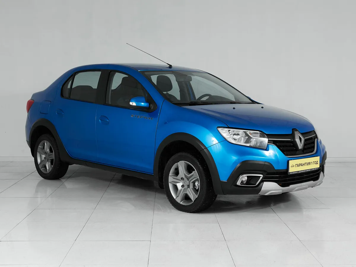 Renault Logan II Рестайлинг · Stepway Life — фото 3