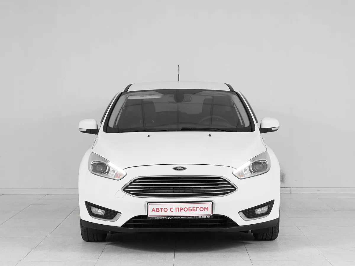 Ford Focus III Рестайлинг · White and Black — фото 2