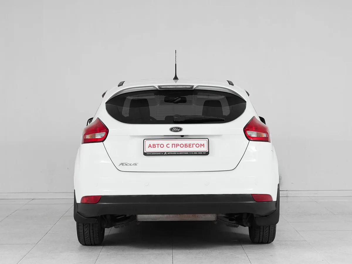 Ford Focus III Рестайлинг · White and Black — фото 5
