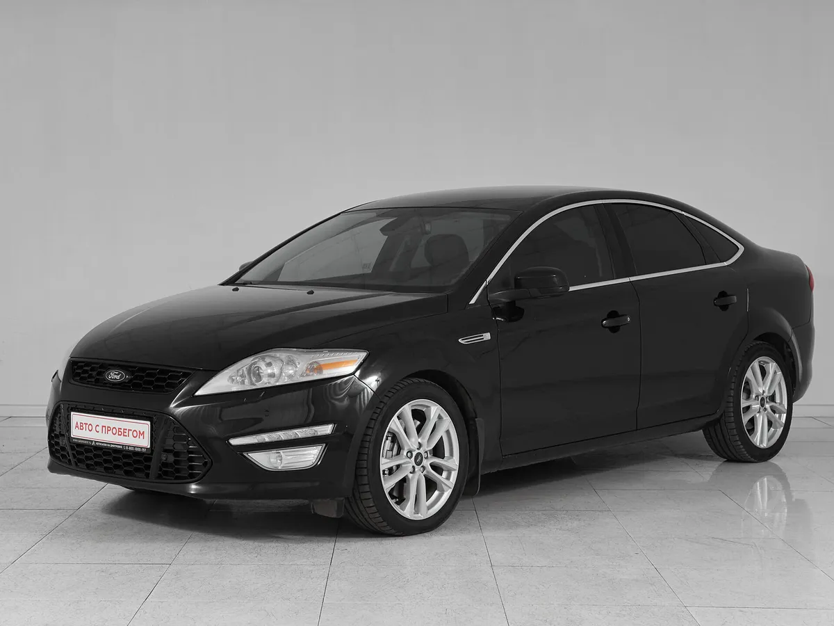 Ford Mondeo IV Рестайлинг · Titanium Black