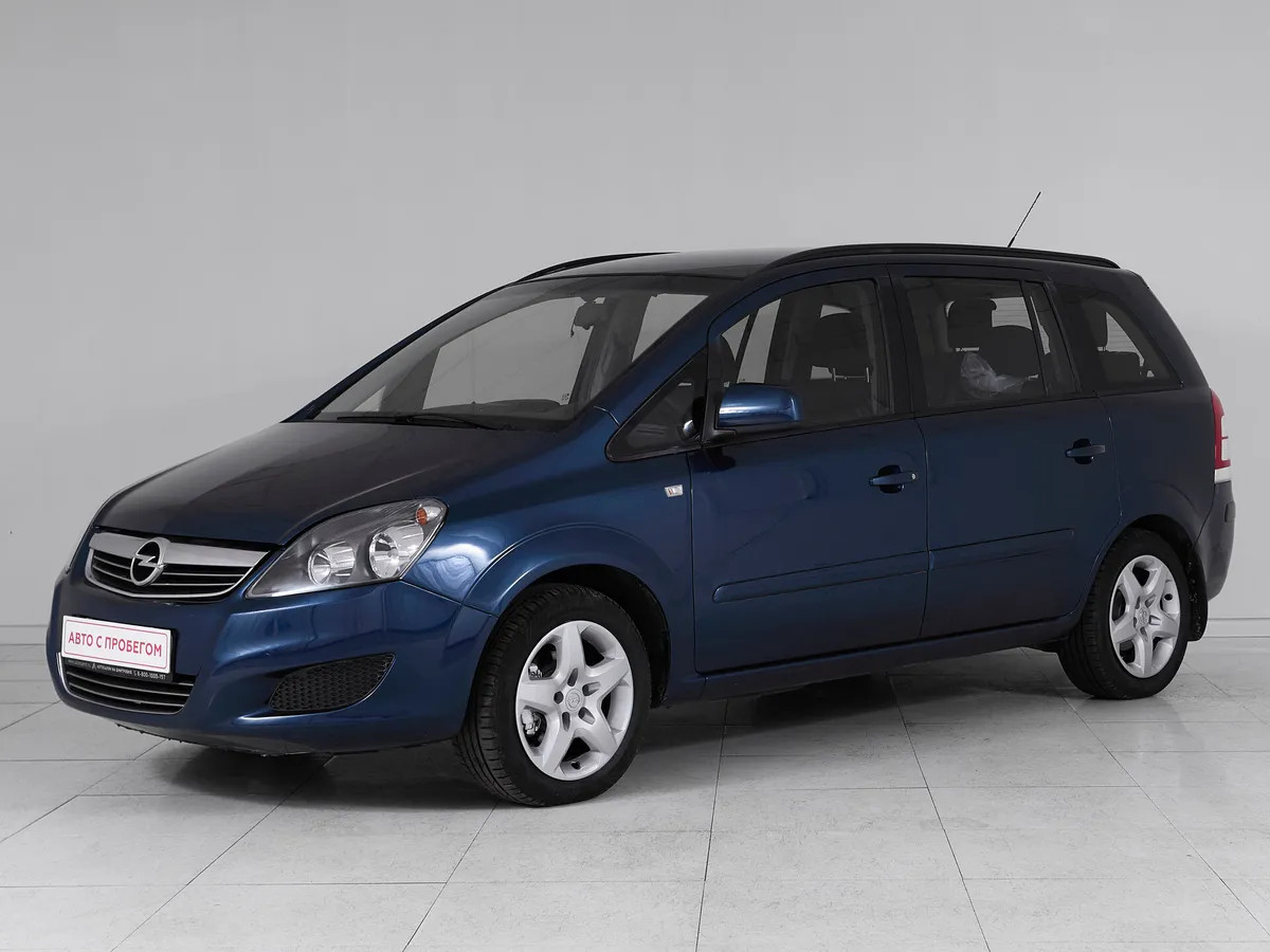 Opel Zafira B Рестайлинг