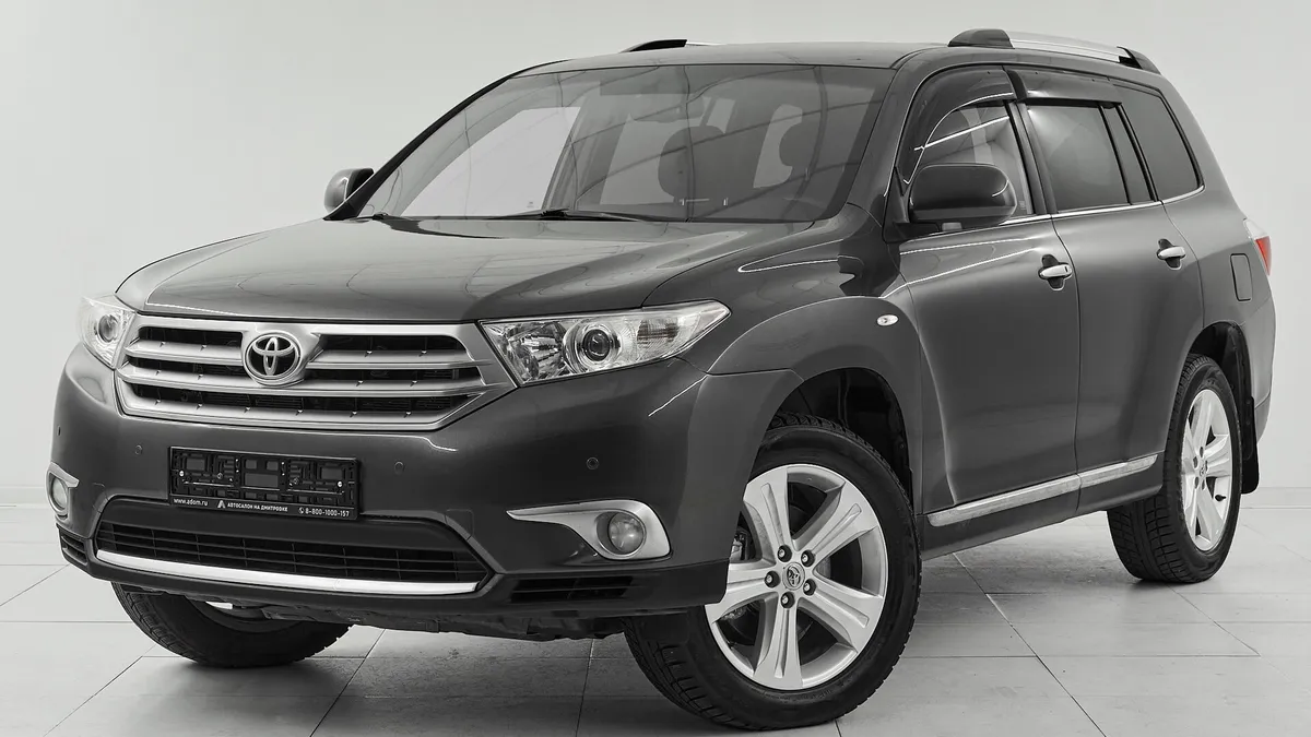 Toyota Highlander II (XU40) Рестайлинг · Престиж