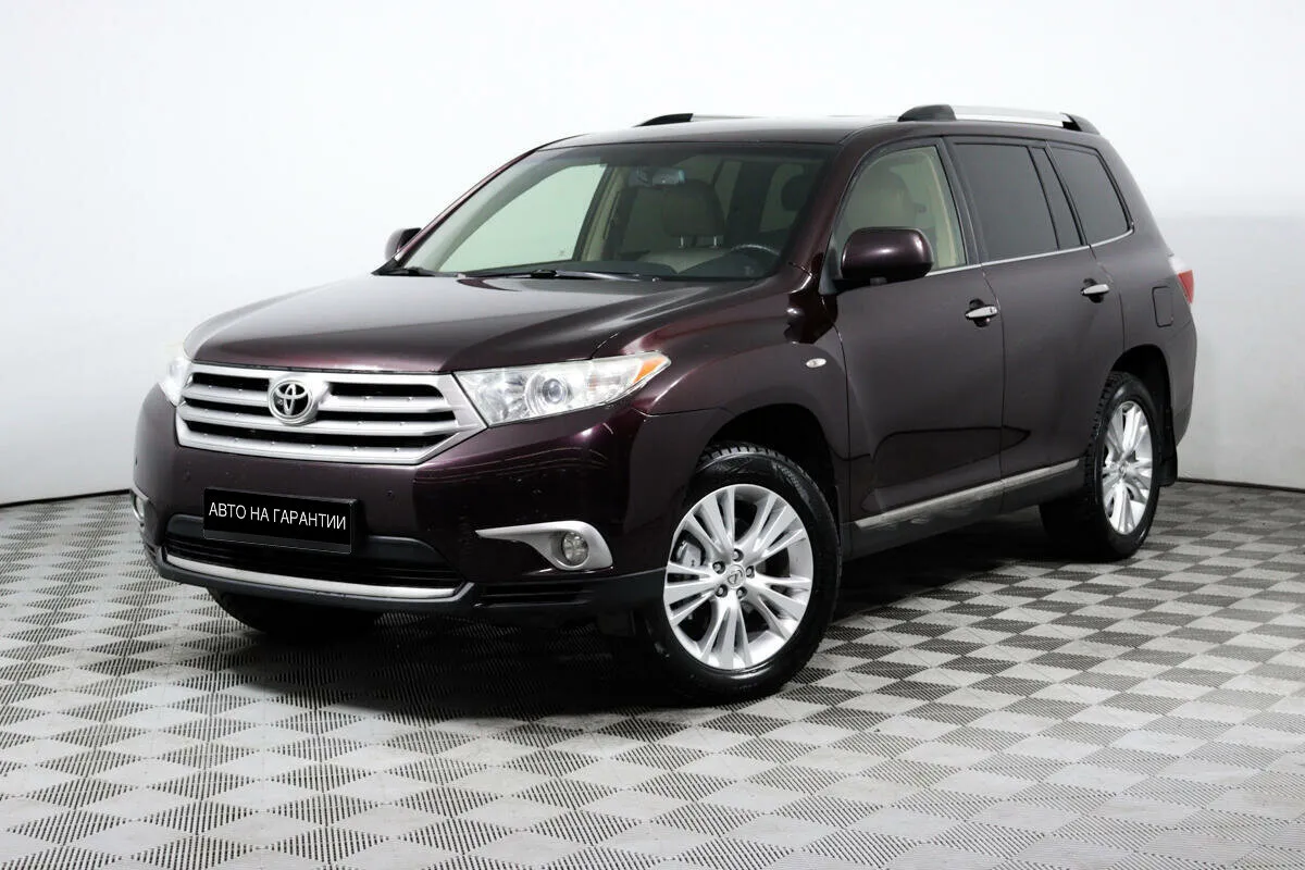Toyota Highlander II (XU40) Рестайлинг · Люкс