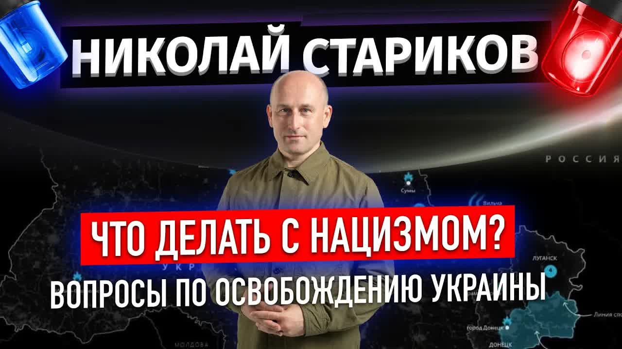 ⚡️Что делать с нацизмом? Вопросы по освобождению Украины (Николай Стариков)