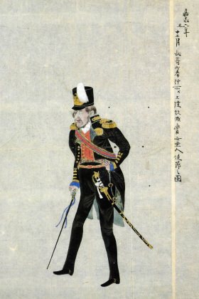Адмирал Путятин глазами японцев. 1853