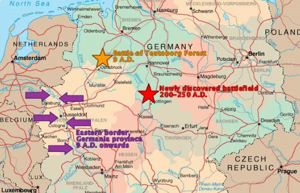 «Счастливый» легион против германцев: жестокая рубка на холме Харцхорн