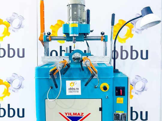 YILMAZ FR 225 Копировально-фрезерный станок с тройным сверлением под ручки, замки и фурнитуру в профиле ПВХ