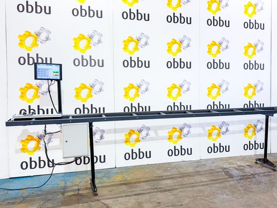 ЭЛЕКТРОННЫЙ АВТОМАТИЧЕСКИЙ РОЛИКОВЫЙ РОЛЬГАНГ 4 МЕТРА С ВЫГРУЗКОЙ РАЗМЕРОВ ДЛЯ ОТРЕЗНЫХ СТАНКОВ 