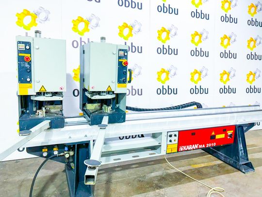 KABAN MA 2010 Двухголовочный сварочный станок для окон ПВХ