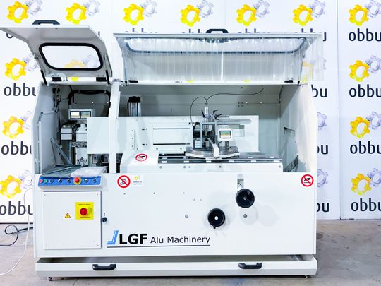 LGF ALFA 55 Вырубная пила по алюминию с двумя пильными агрегатами для изготовления зимних садов, фасадов различной формы