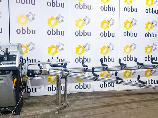 COMALL CUT 400 PX Одноголовочная пила с диском Ø 400 мм для резки алюминиевого профиля с рольгангами