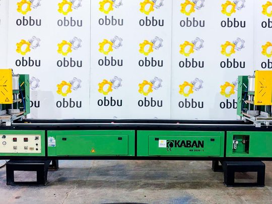 KABAN BB 2020 Двухголовочный сварочный станок для окон ПВХ