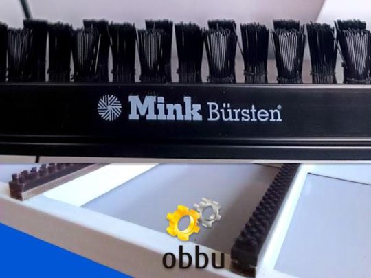 MINK BÜRSTEN C-TRACK Профиль щёточный 2 метра для сборочного оконного стола