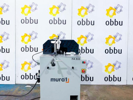MURAT FA 533 Автоматический станок на две фрезы для обработки торцов импоста алюминиевого или ПВХ профиля