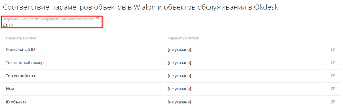 Интеграция Wialon и Okdesk