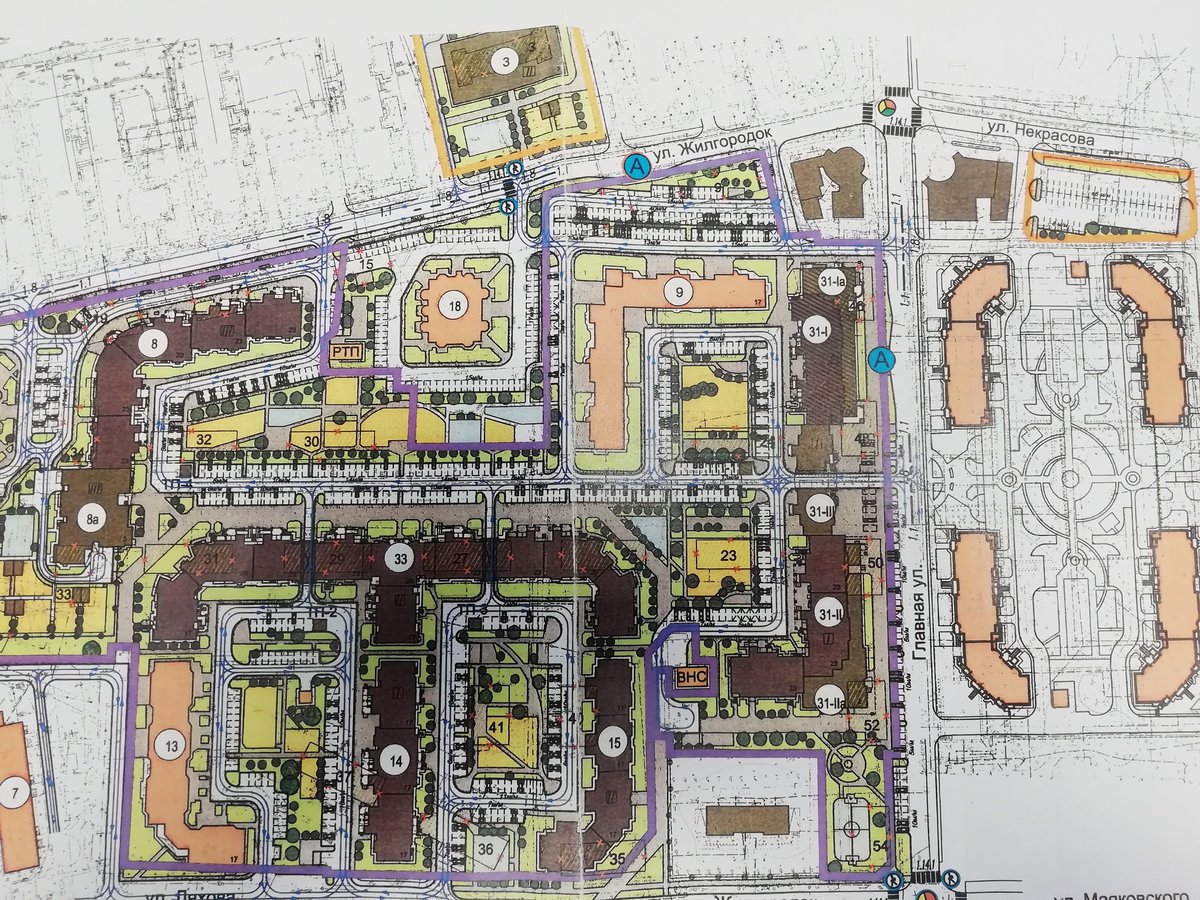 План застройки ольгино нижний новгород