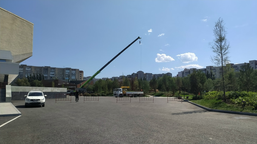 сквер Сердце Омска