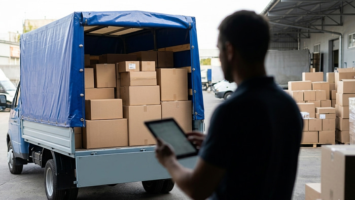 Проверка груза, склад