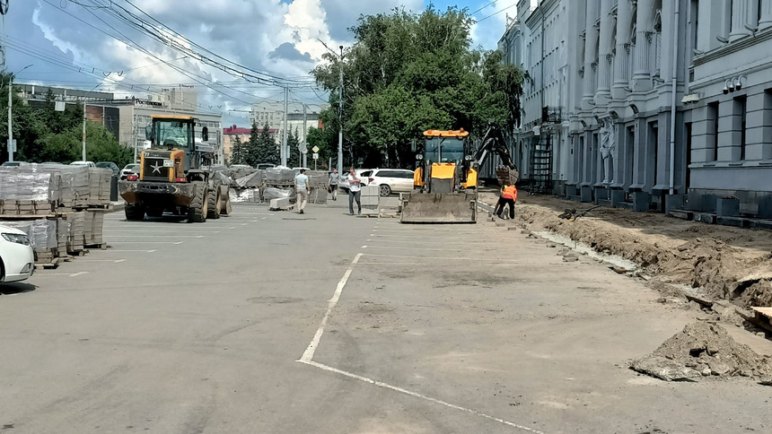 Ремонт тротуара