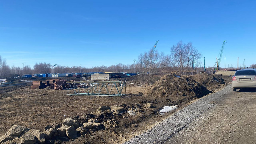 насыпь, Северный обход