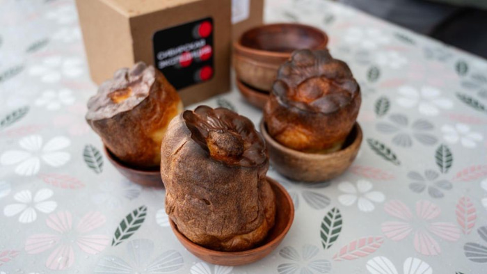 калачи на блюдце