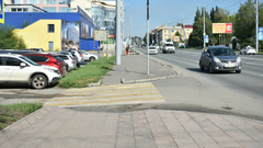 тротуар на Красном пути