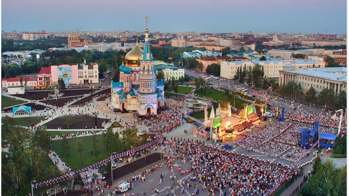 Открытие Успенского собора в 2007 г