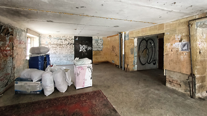 Аварийный дом на Королева 4