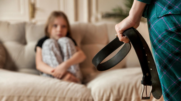 ремень, наказание