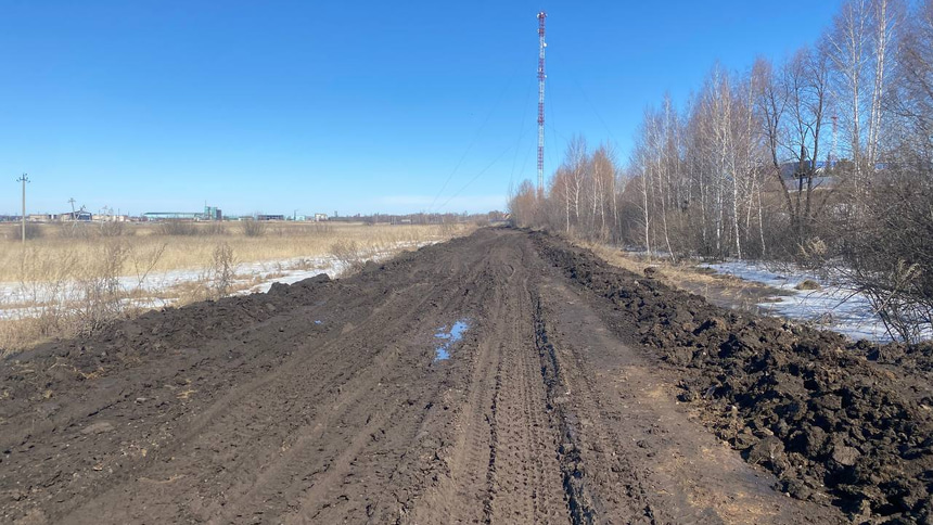 грязь, дорога к Северному обходу