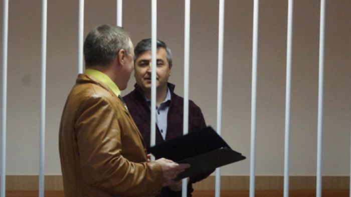 Юрий Гамбург в суде