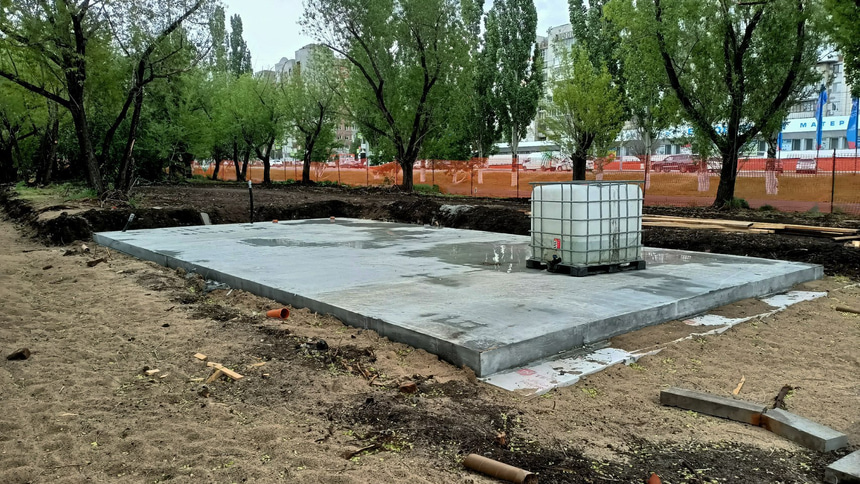 Сквер у СКК