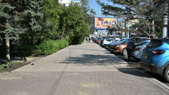 тротуар на Красном пути