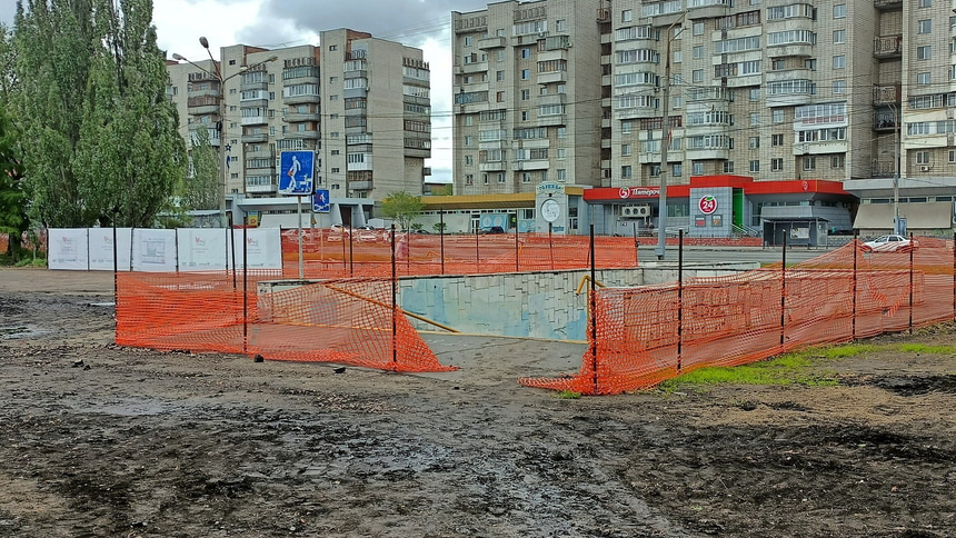 Подземка возле СКК