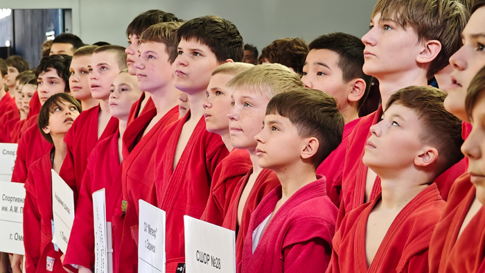 юные самбисты