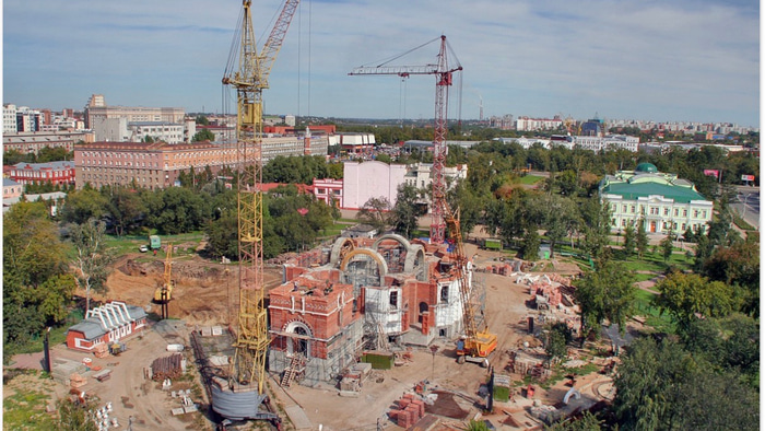 Возрождение Успенского собора в 2006 году